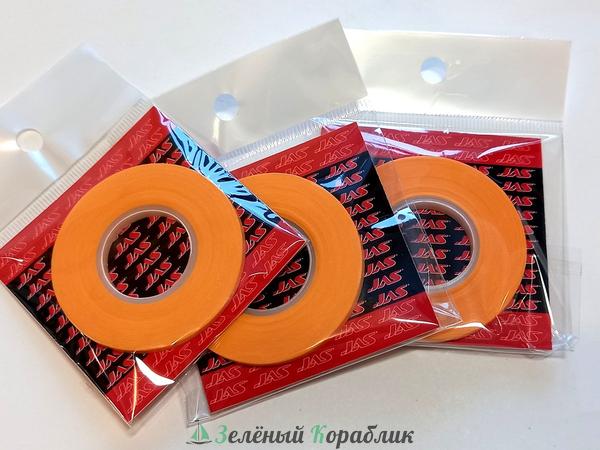 JAS63107 Маскировочная лента  5 мм х 18 м, бумага, гладкая