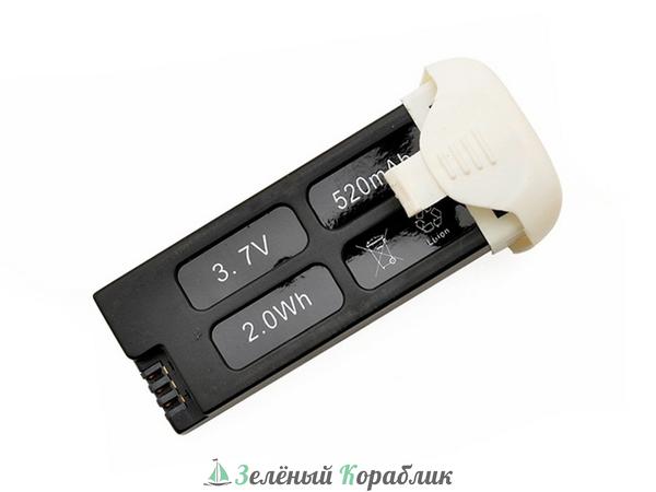 H107D+-04 Аккумулятор Li-Po 520mAh, 3,7V + крышка акб