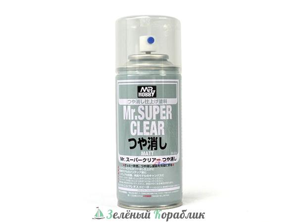 MHBB-514 Лак матовый аэрозольный Mr.Super clear gloss (объём 170 мл)