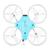 CX-95W-BL Р/У квадрокоптер Cheerson CX-95W WiFi Mini Racing Drone RTF 2.4G (синий)