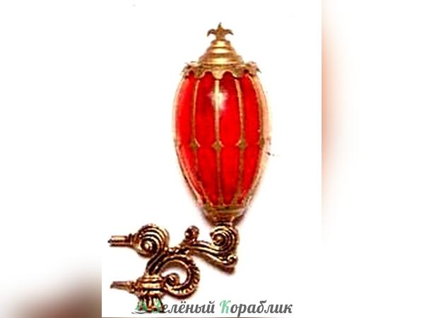 AM4338-05 Кормовой фонарь, латунь и пластик, 40мм