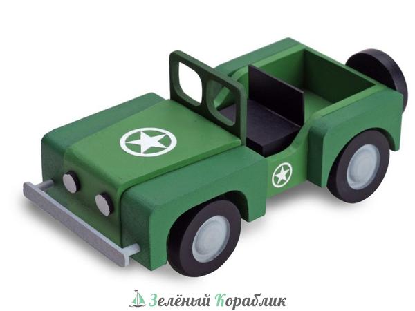 AL30510 Сборная деревянная модель автомобиля Artesania Latina 4X4 CAR