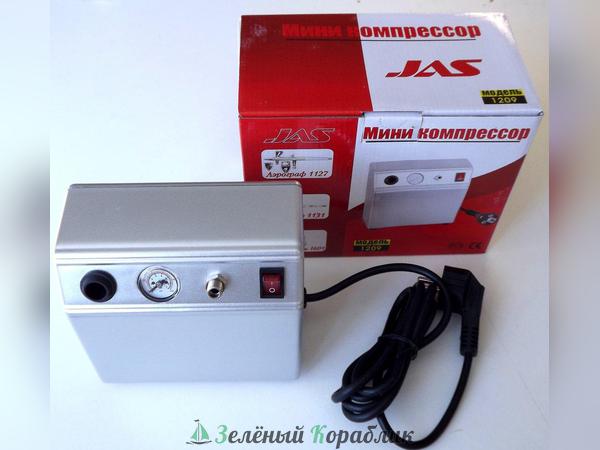 JAS1209 Компрессор 1209, манометр