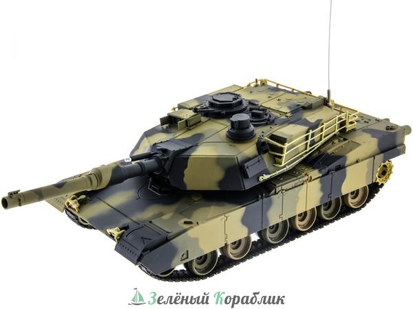 3816 Р/У танк Heng Long 1/24 Battle M1A1 ABRAMS RTR