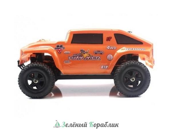 E10HM Р/У шорт-корс Himoto Hammer 4WD 2.4G 1/10 RTR + Ni-Mh и З/У