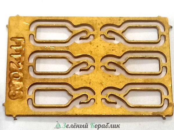 FFF2085 Строп с гаком для блока 5 мм, 6 шт.