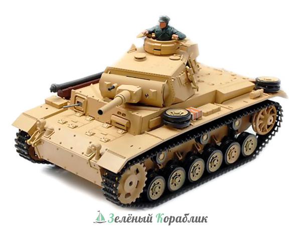 HL3849-1 Р/У танк Heng Long 1/16 Panzerkampfwagen III (Германия) 2.4G RTR