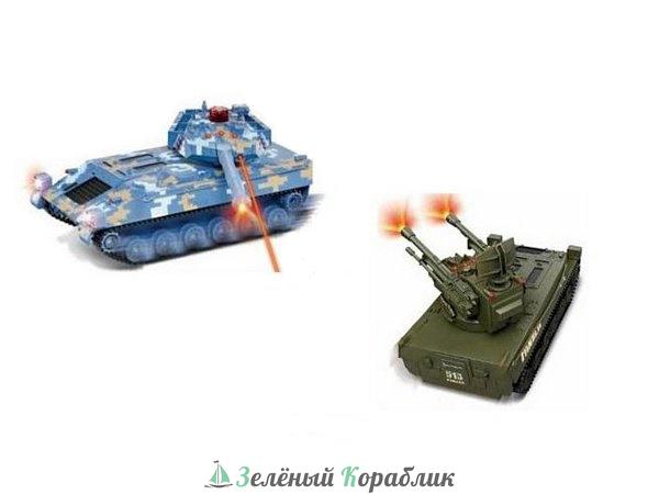 E513-003 Р/У танковый бой Double Eagle Fighting Tanks (2 танка для совместной игры)