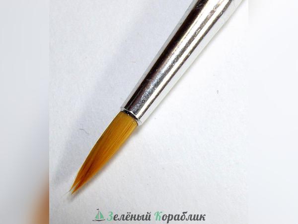 JAS3611 Кисть из синтетического волоса, круглая № 6