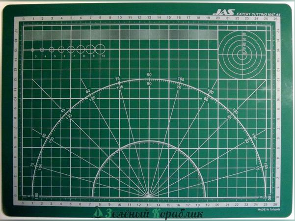 JAS4504 Коврик для резки, самовосстанавливающийся 3-слойный, А4, 220 х 300
