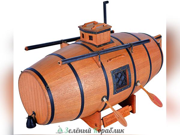 MK0203 Сборная модель "Морель" Потаенное судно Никонова, 1721 г.