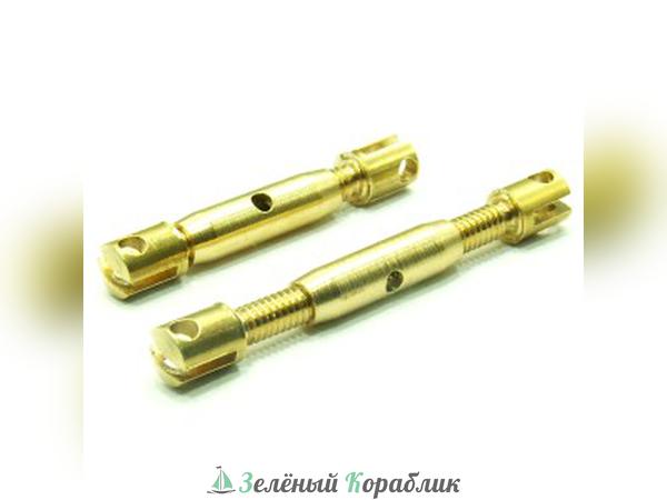 RB017-424 Талреп со скобой, действующий (М-3, О-21, Lmin-32, Lmax-50, D/d-4), 1 шт.