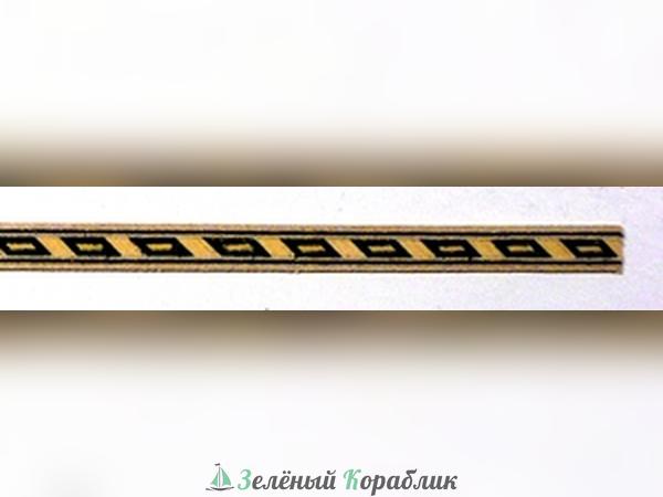 AM5565-328 Рейка с инкрустацией, 245x8 мм