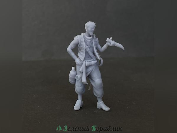 DV088 Фигурка пирата «Одноглазый» (масштаб 1:72)