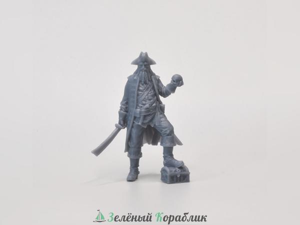 DV057 Фигурка пирата «Чёрная Борода» (Вариант №2) (масштаб 1:50)