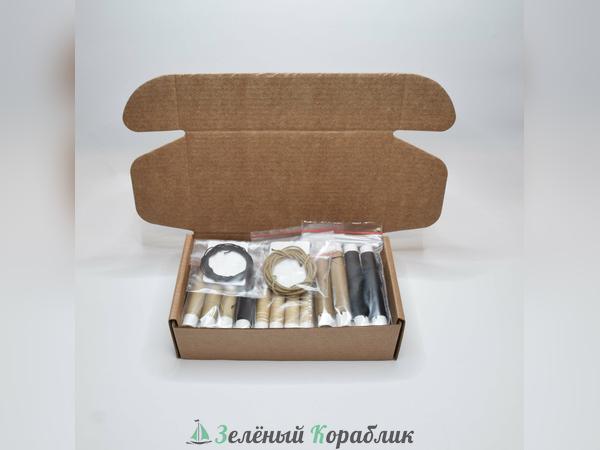 E7207-DV1 Набор канатов для «Транспорт»БАЙКАЛ» (Эскадра) (масштаб 1:72)