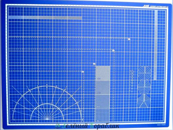 JAS4512 Коврик для резки, самовосстанавливающийся 5-слойный, А2, 450 х 600