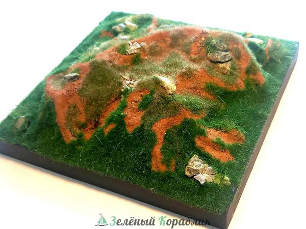 D20310 Подставка-виньетка для диорамы 1:72, 1:100 (длина 200 мм, ширина 200 мм), 1 шт.