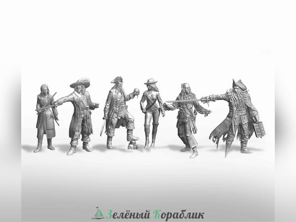 DV037 «Пираты Карибского моря» — набор фигурок, 6 шт.