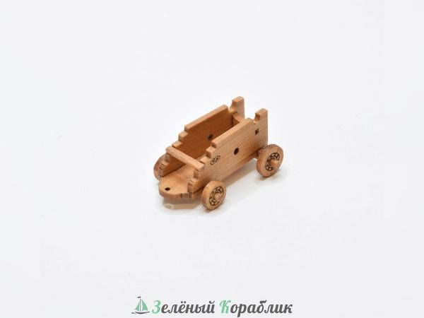 DV205 Станок для шведской пушки XVII века (масштаб 1:48), 2 шт.