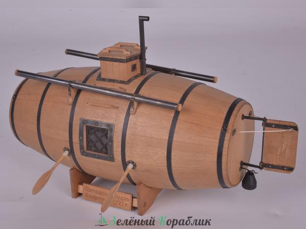 MK0203 Сборная модель "Морель" Потаенное судно Никонова, 1721 г.