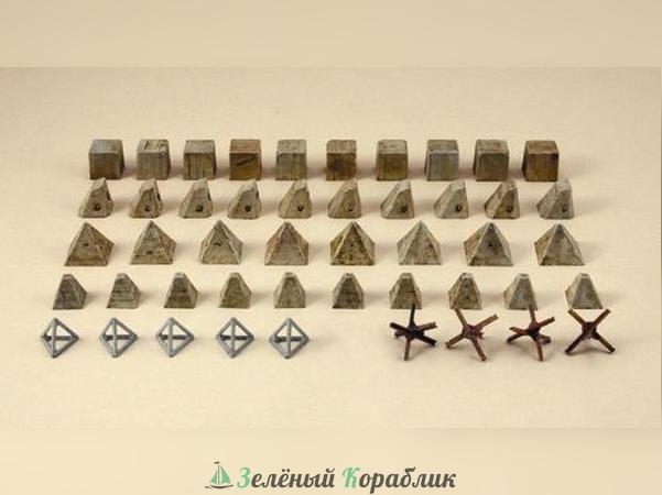 6147IT Противотанковые укрепления. Antitank obstacles