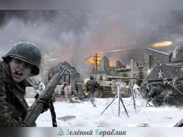 6113IT Набор для диорамы: Осада Бастони (Арденнская операция, декабрь 1944 г.) Bastogne December 1944 Diorama set