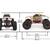 RH1071 Р/У краулер Remo Hobby Mountain Lion Xtreme 4WD 2.4G 1/10 RTR + Ni-Mh и З/У