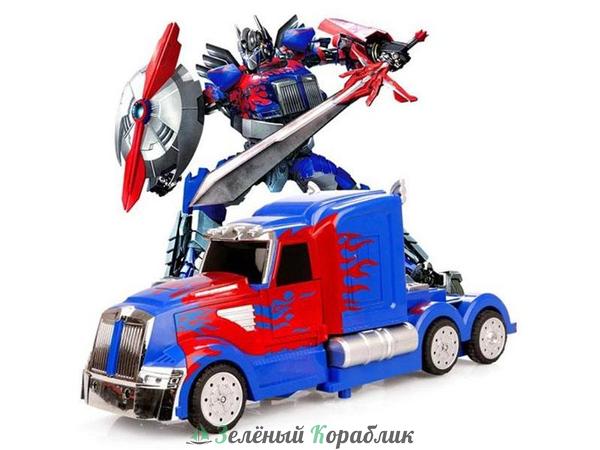 MZ-2336Q Р/У трансформер MZ Optimus Prime 2336Q 1/14, пульт ружьё