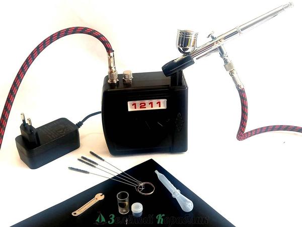 JAS0001 Стартовый набор для аэрографии №1 (JAS 1113,1211,1401,1621, 5203)