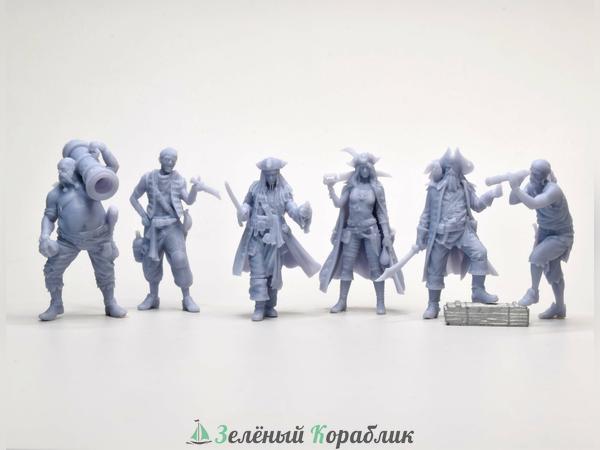 DV053 Набор фигурок «Пираты» (масштаб 1:72), 6 шт.