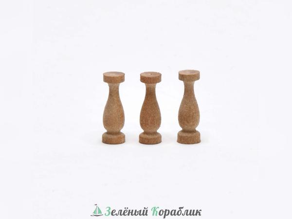 DV156 Пиллерсы «Кувшин», (груша) (высота 8 мм), 20 шт.