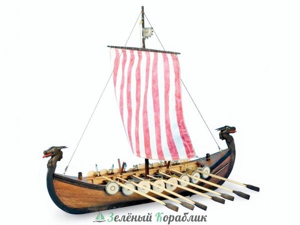 AL19001-N Сборная деревянная модель корабля Artesania Latina NEW VIKING, 1/75