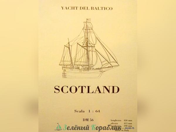 ABDM56 Чертеж корабля Scotland