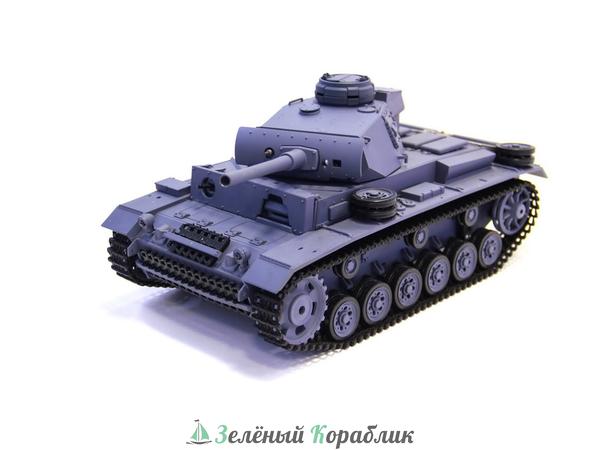 HL3848-1 Р/У танк Heng Long 1/16 Panzerkampfwagen III (Германия) 2.4G RTR