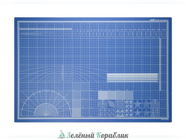 JAS4511 Коврик для резки, самовосстанавливающийся 5-ти слойный, А1, 600 х 900