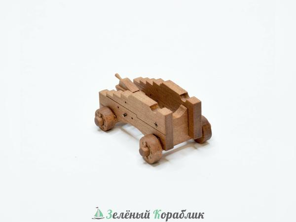 DV196 Станок для пушки XVIII века (масштаб 1:72), 2 шт.