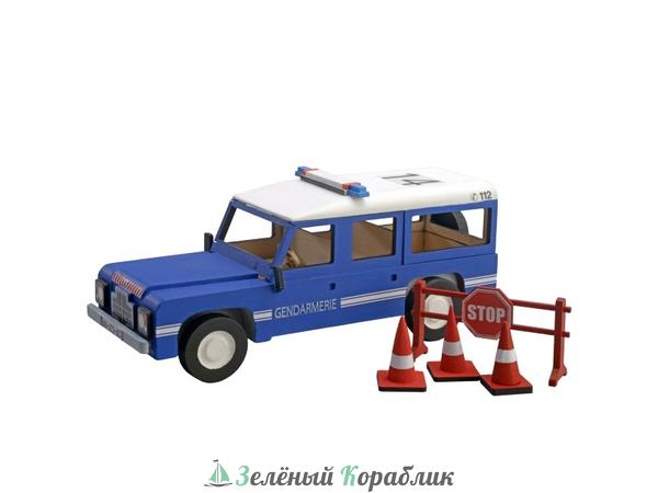 AL30520 Сборная деревянная модель автомобиля Artesania Latina Land Rover ПОЛИЦИЯ