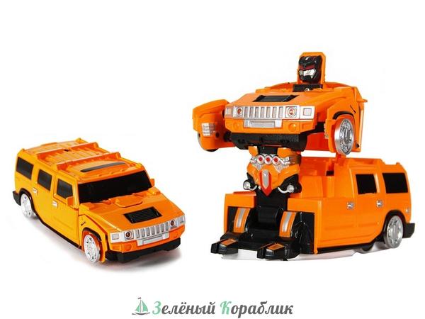 MZ-2829X Р/У трансформер MZ Hummer H2 2829X 1/24 ездит по стенам