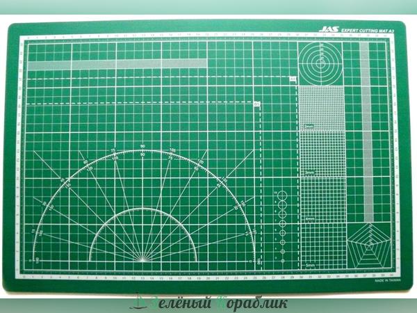 JAS4503 Коврик для резки, самовосстанавливающийся 3-х слойный, А3, 300 х 450